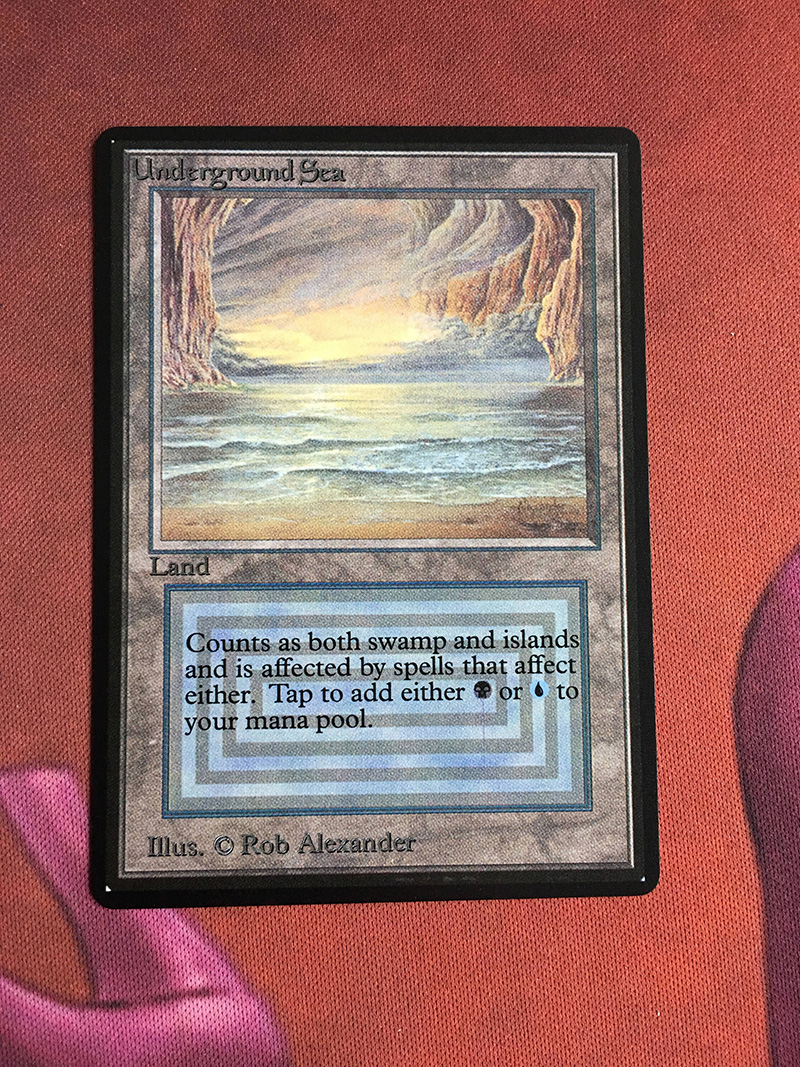 Underground Sea Beta magic the gathering proxy mtg cards Top