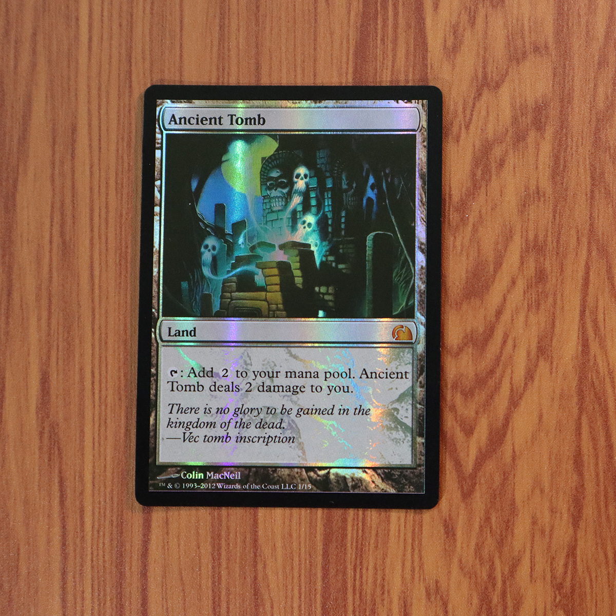 Ancient Tomb From the Vault: Realms (V12) Foil magic the gathering